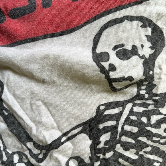 ASAP womens skeleton cropped tee - Picture 7 of 8